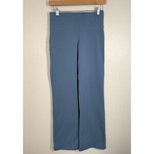 PrAna Women's Yoga Athletic Pants Straight Leg Blue Sz S Bootcut Gym Workout‎